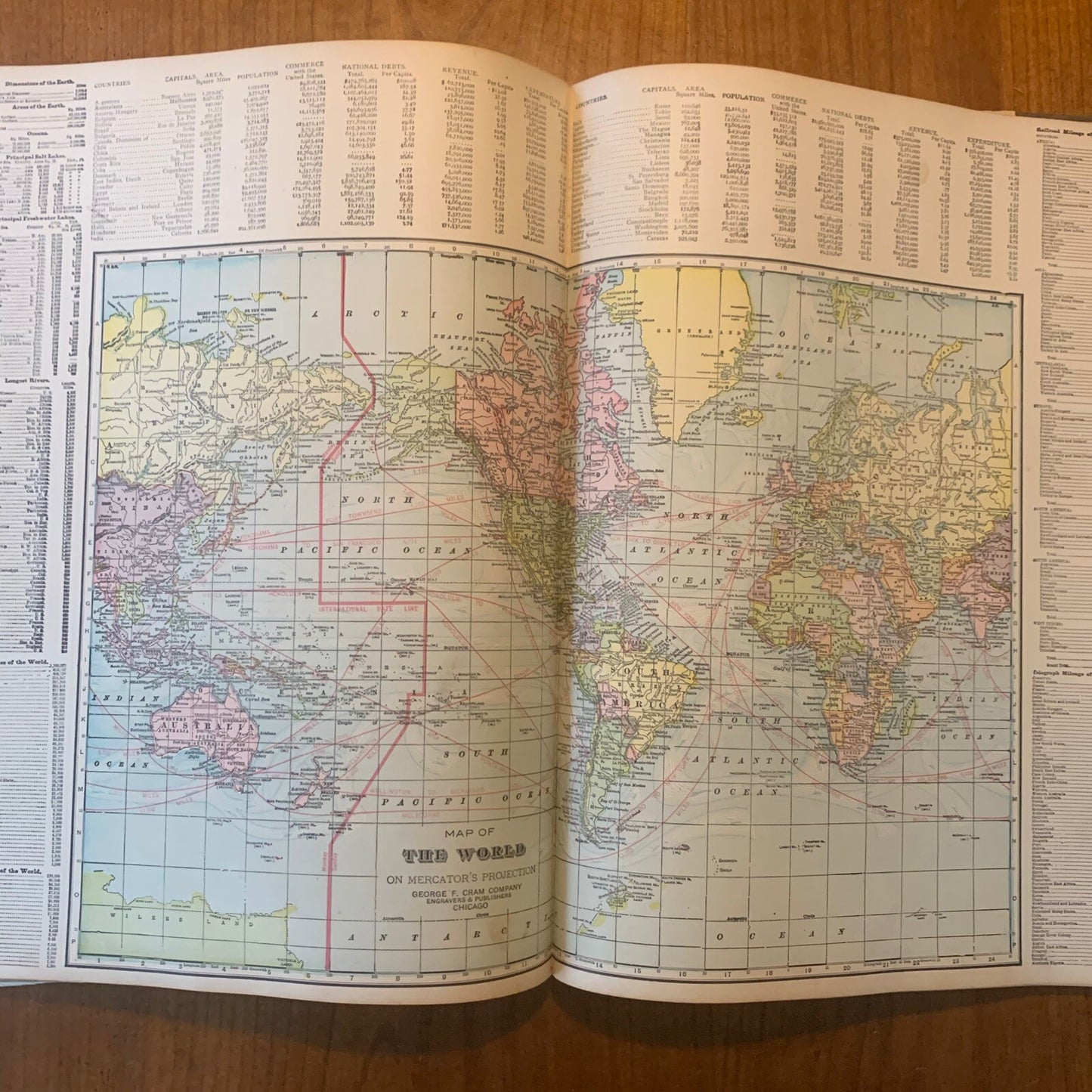 1916 Standard Atlas of Lafayette County Wisconsin Plat Book Ogle