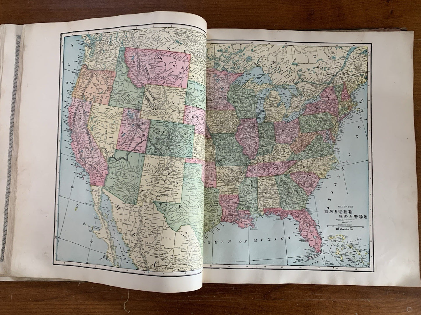 1917 Standard Atlas of Mitchell County Kansas / Plat Map Book