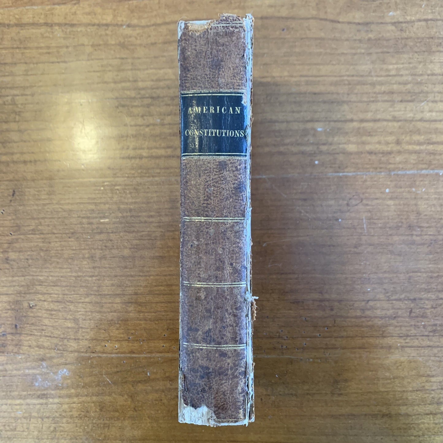 1839 The Americans Guide / Constitutions / Declaration Independence Articles