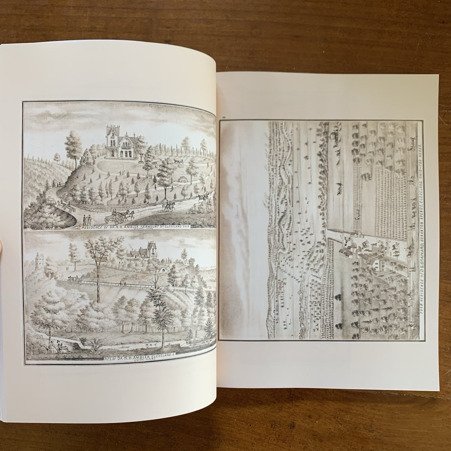 1874 Atlas of Cuyahoga County, Ohio / Cleveland Facsimile