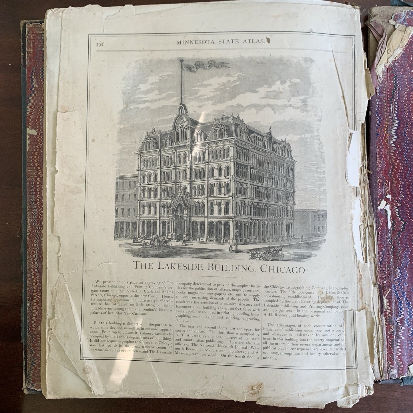 1874 Illustrated Historical Atlas of the State of Minnesota / DELUXE ED W VIEWS