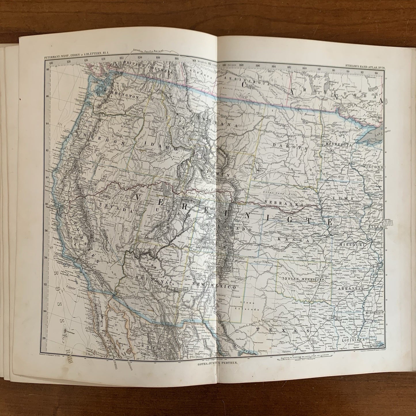 1879 Adolf Stielers Hand Atlas. 95 Maps from Across World