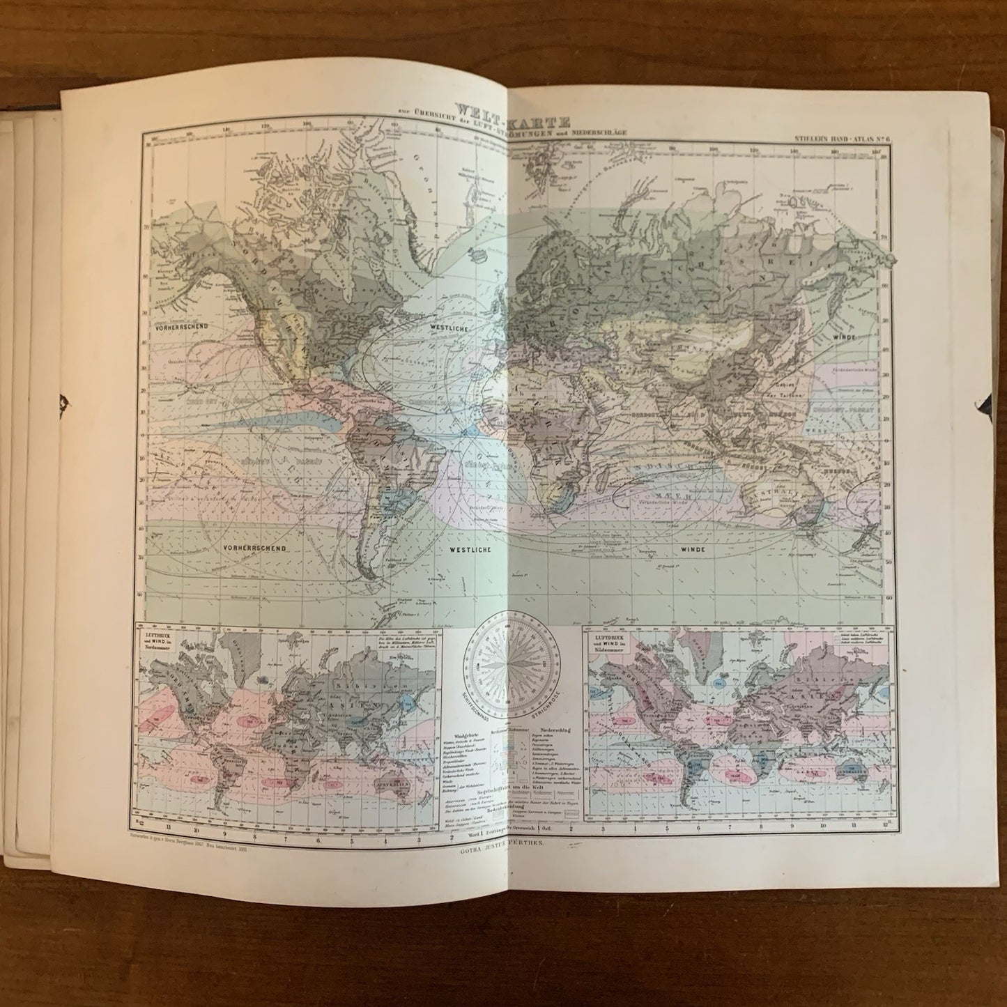 1879 Adolf Stielers Hand Atlas. 95 Maps from Across World