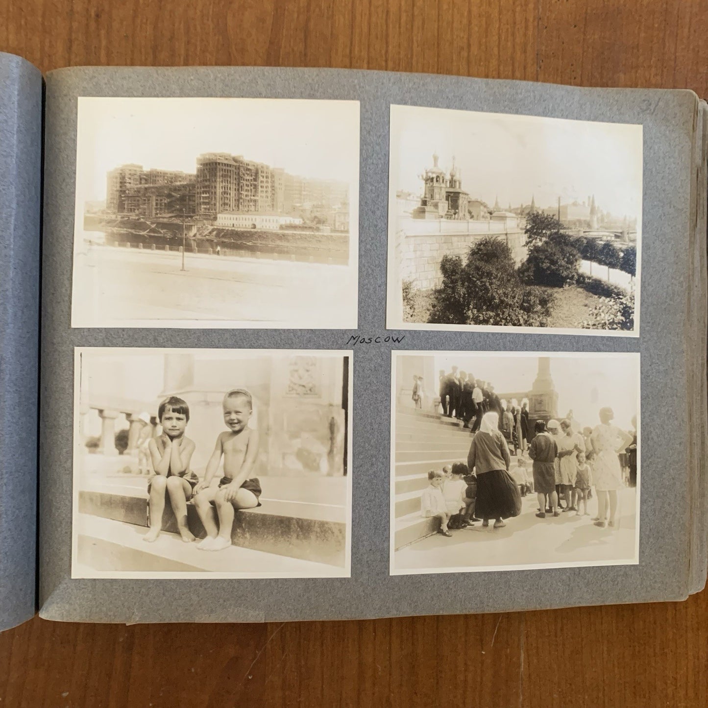 1931 Travel Photo Album by Branson DeCou / Norway Sweden Estonia Russia Denmark