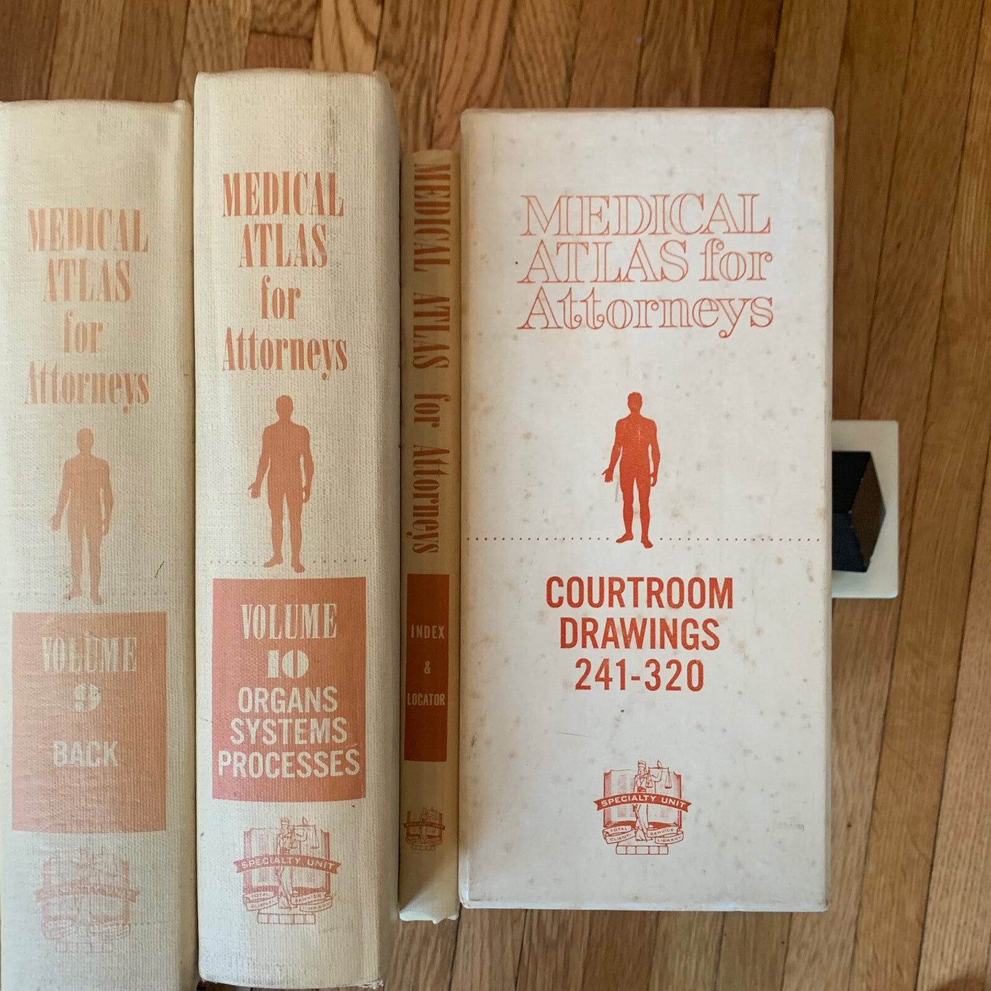 Medical Atlas For Attorneys / Courtroom Drawings / Harold Williams / 1960s Legal