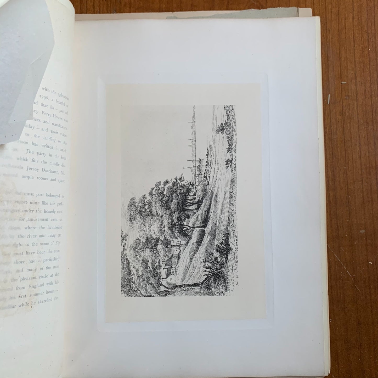 1875 Old New York From Battery to Bloomingdale Etchings Manhattan