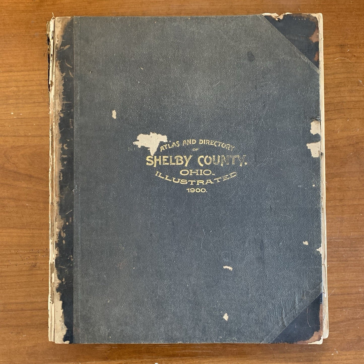 1900 Atlas and Directory of Shelby County Ohio / City Maps