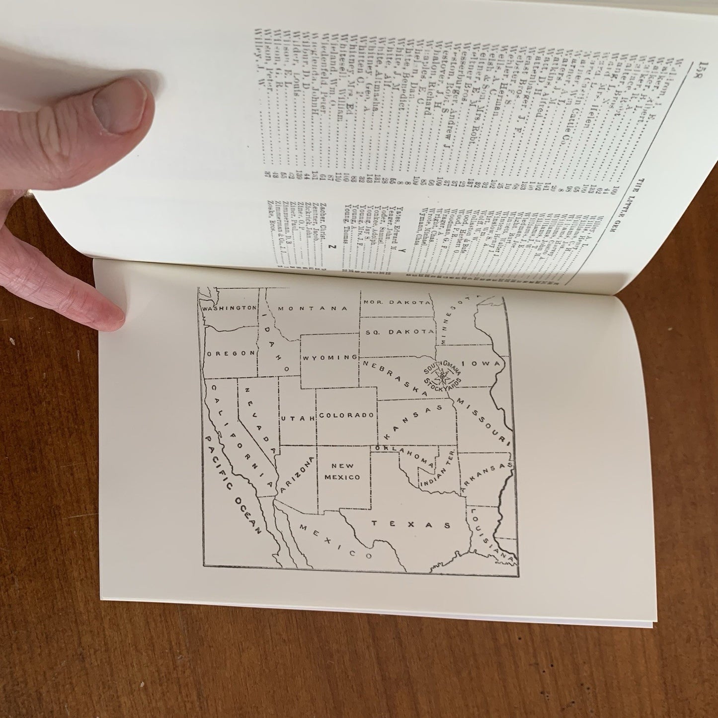 1900 Little Gem Brand Book / Wyoming Montana Colorado Dakota Nebraska Cattle