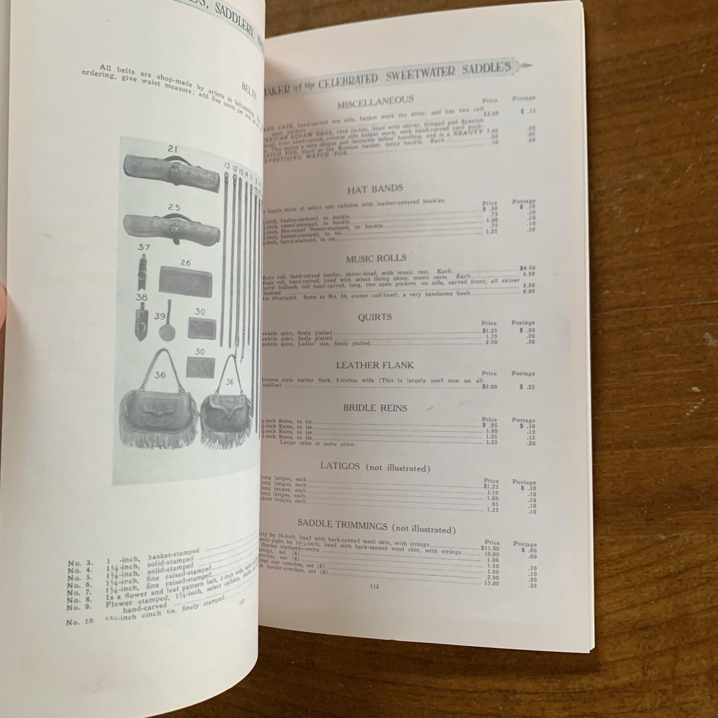 S. D. Myres Saddle Company Catalog, 1916 / Facsimile