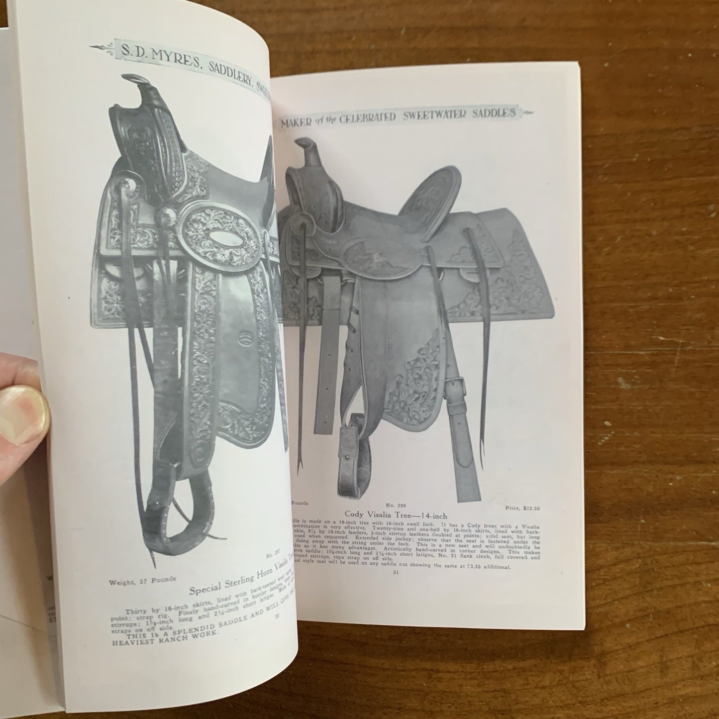 S. D. Myres Saddle Company Catalog, 1916 / Facsimile