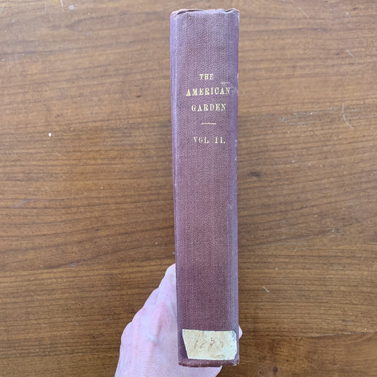 1890 The American Garden Illustrated Journal of Horticulture Advertisements