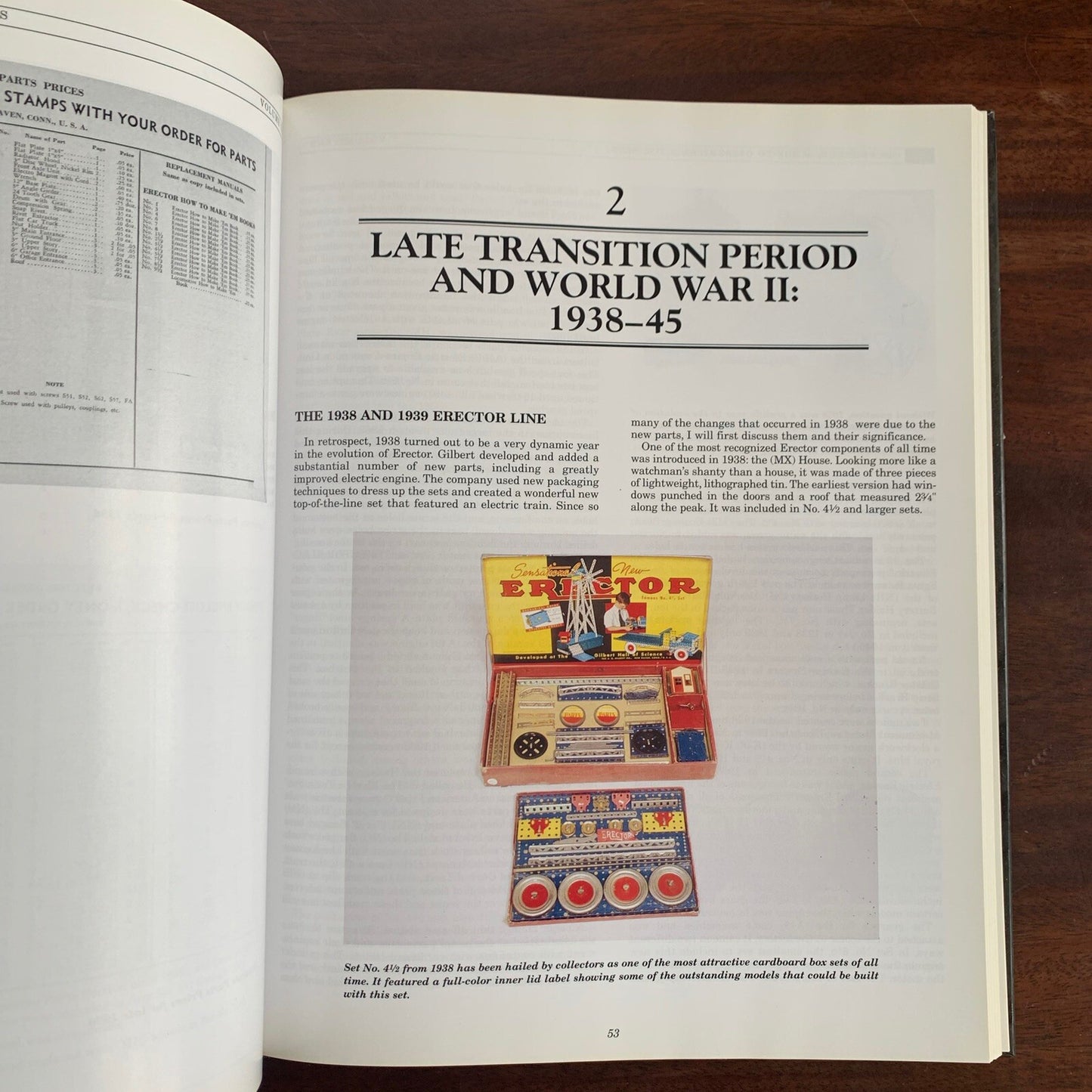 Greenbergs Guide To Gilbert Erector Sets Volume Two 1933 - 1962 William M. Bean