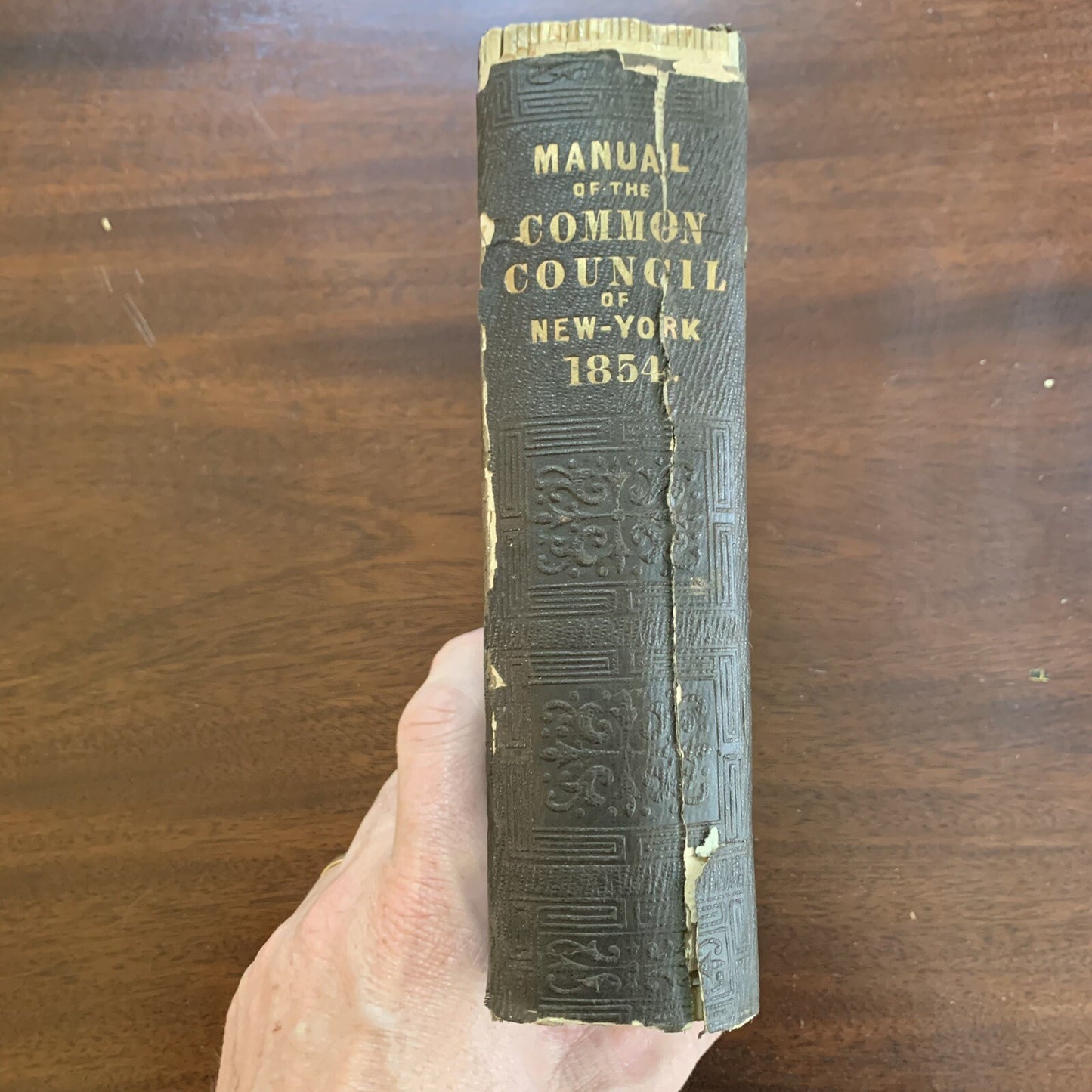 1854 Manual of the Corporation of the City of New York D.T. Valentine Maps