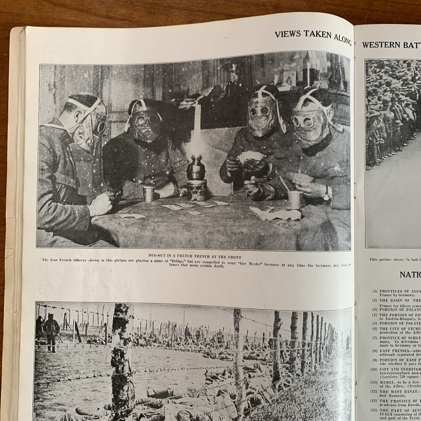1919 Atlas and Plat Book of Clinton County Indiana World War 1 History Pictures