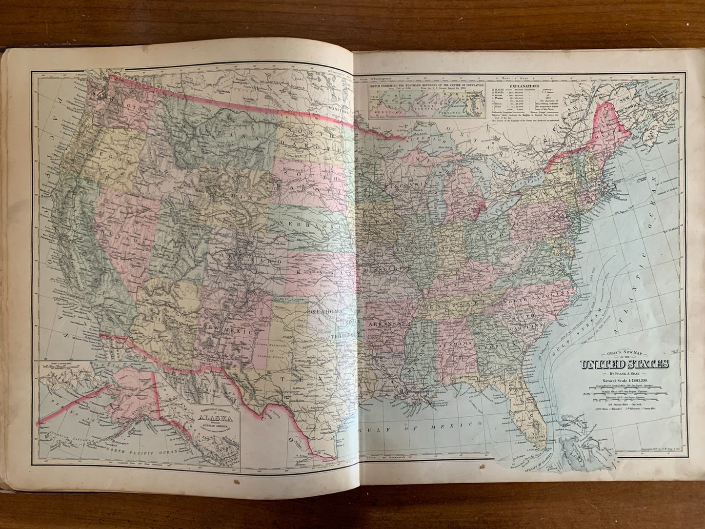 1892 Plat Book of Bureau County, Illinois Princeton Spring Valley Atlas Maps
