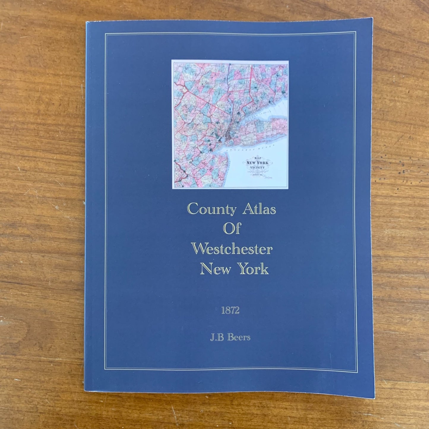 1872 County Atlas Of Westchester New York / Facsimile