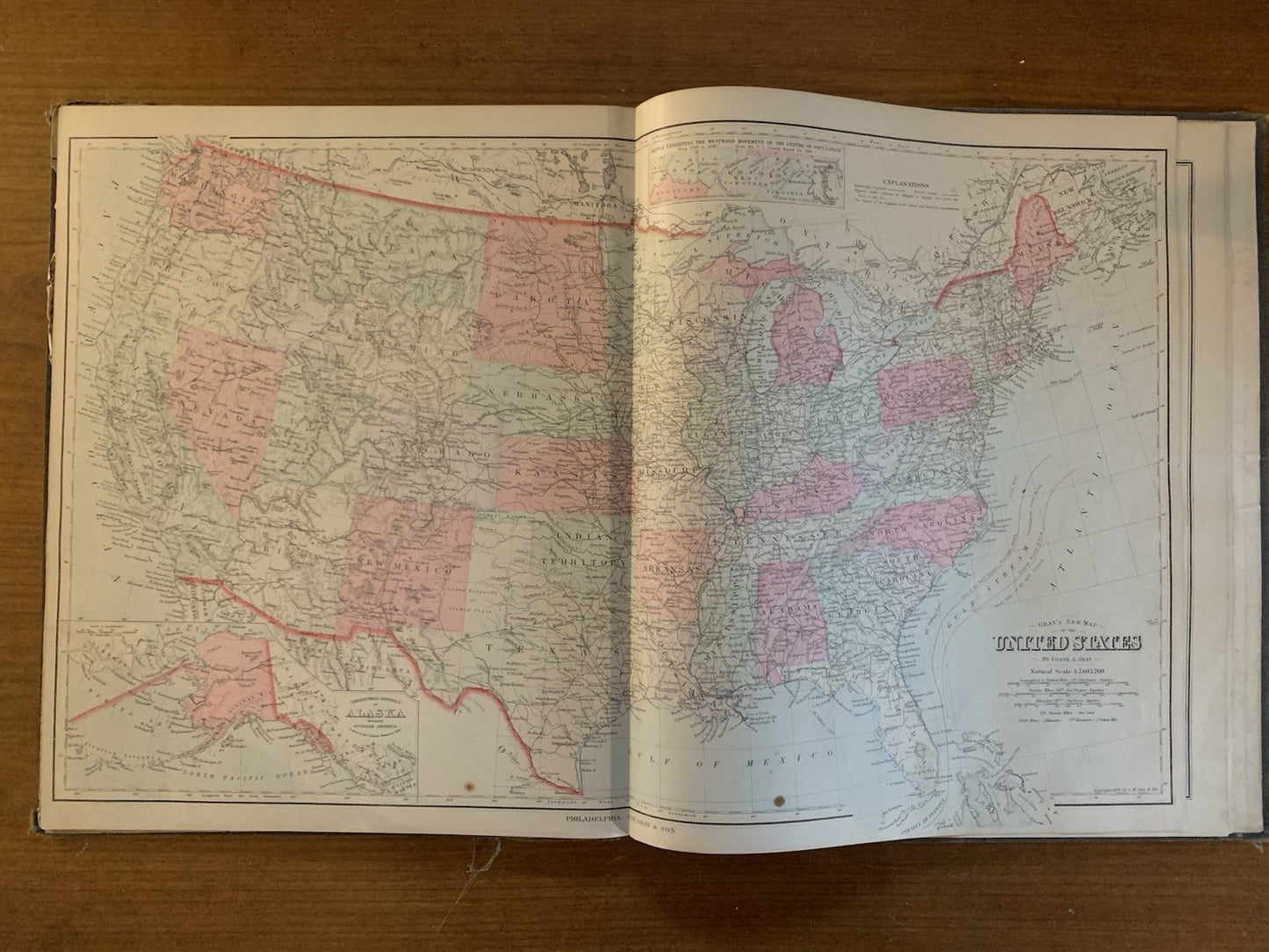 1885 An Atlas of Shenandoah and Page Counties, Virginia / Very good