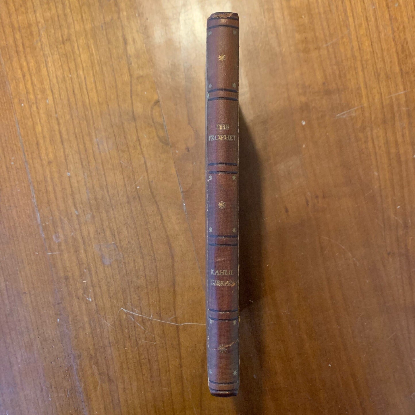 The Prophet by Kahlil Gibran Rebound Full Leather Bennett Book Studio Copy