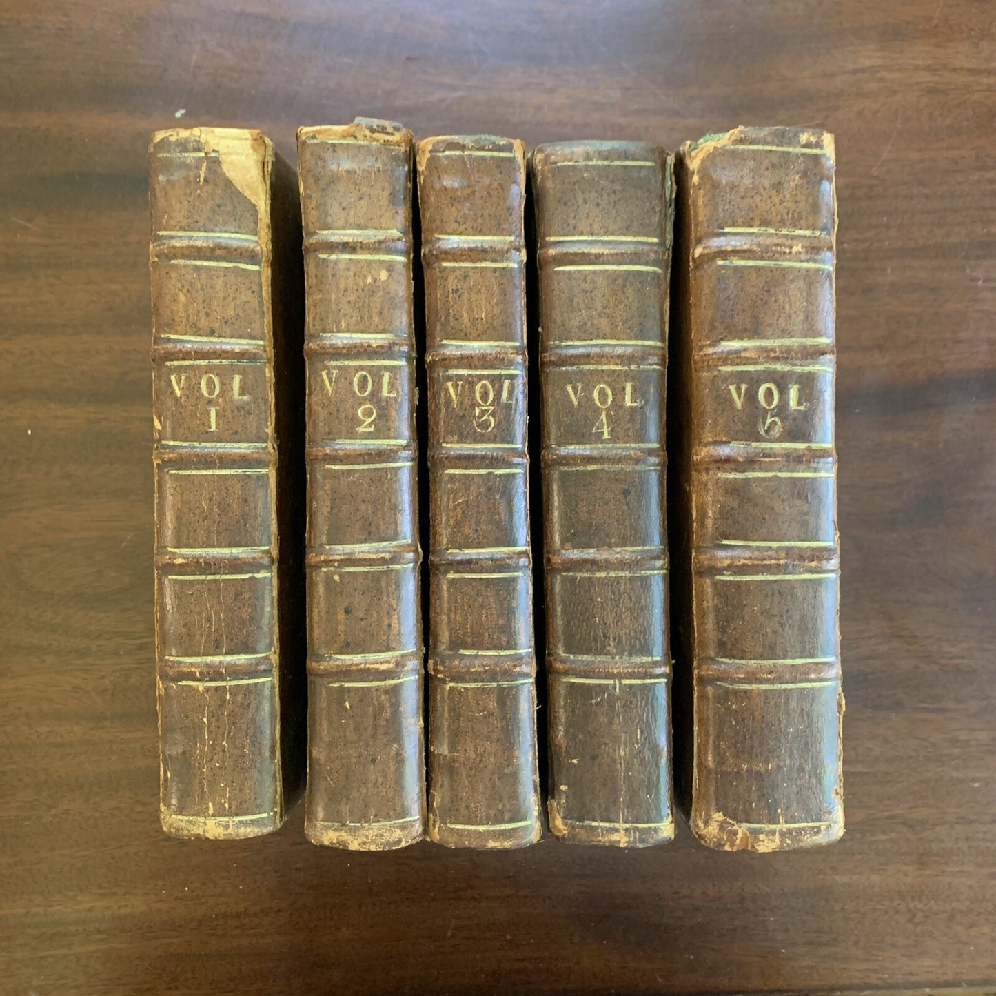 1780 5 Vol / The Naval History of Great Britain by Frederic Hervey