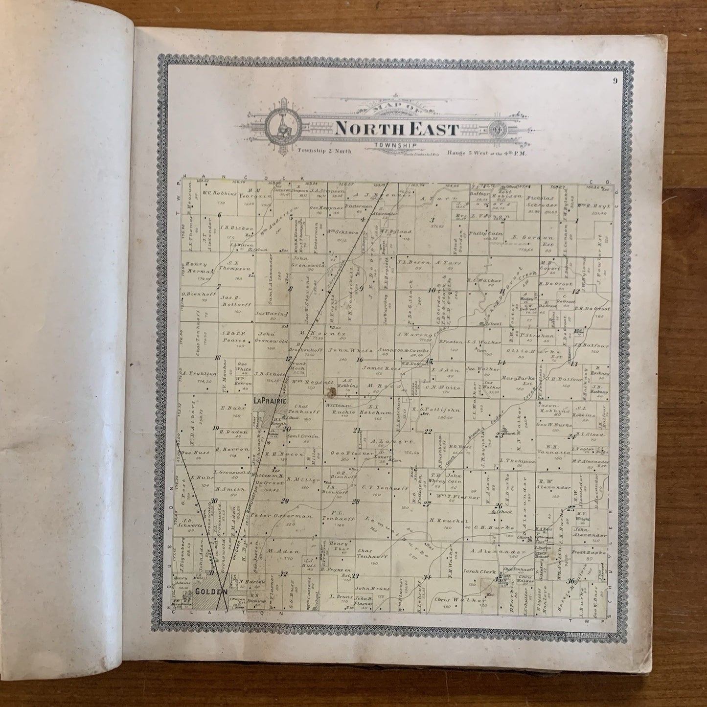 1901 Standard Atlas of Adams County Illinois / Maps