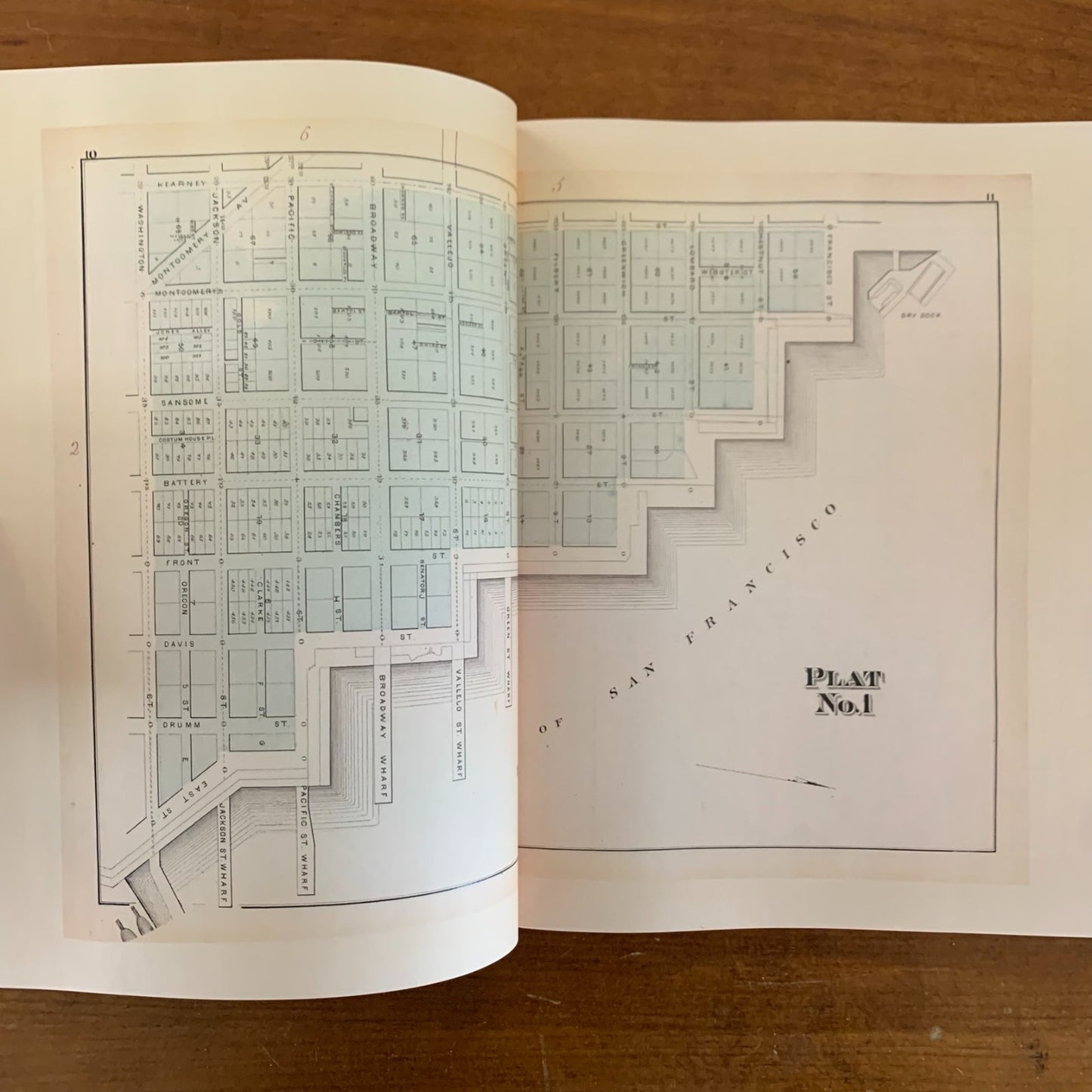 1876 Atlas of the City and County of San Francisco / Facsimile