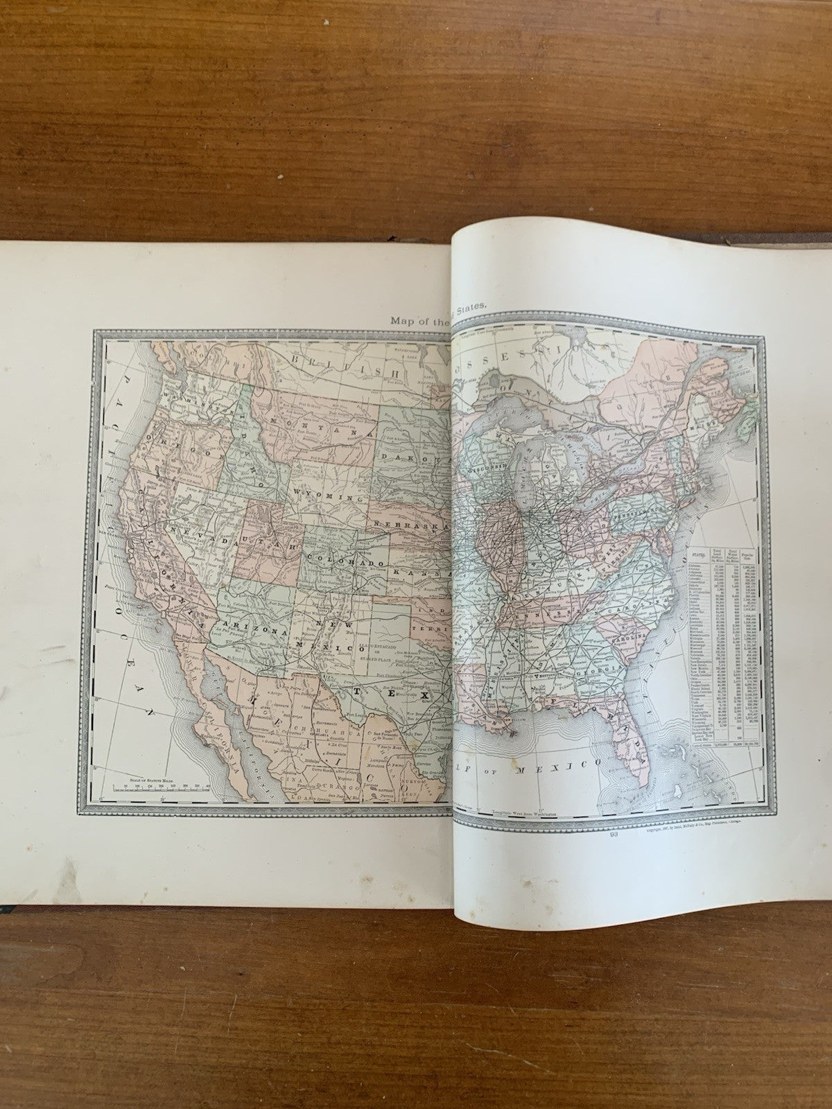 1887 Atlas of Berrien County, Michigan / Rand McNally Maps Plat Book