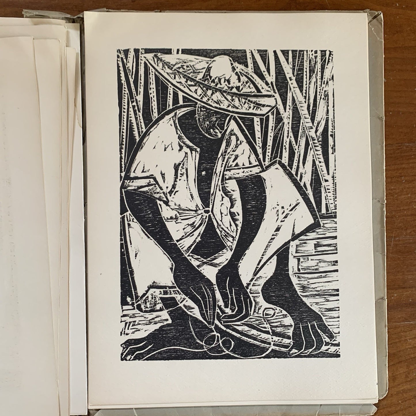 SIGNED Wood-engravings from Karl-Heinz Hansen. 1955