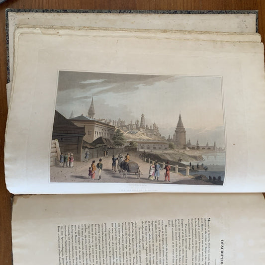 1815 An Illustrated Record of Important Events in the Annals of Europe / Moscow