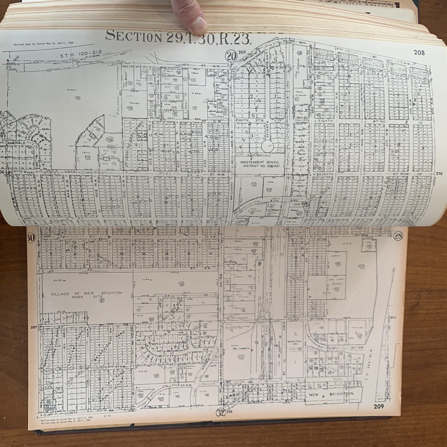 1960 Platbook City of St. Paul, All of Ramsey County Dakota Washington Minnesota