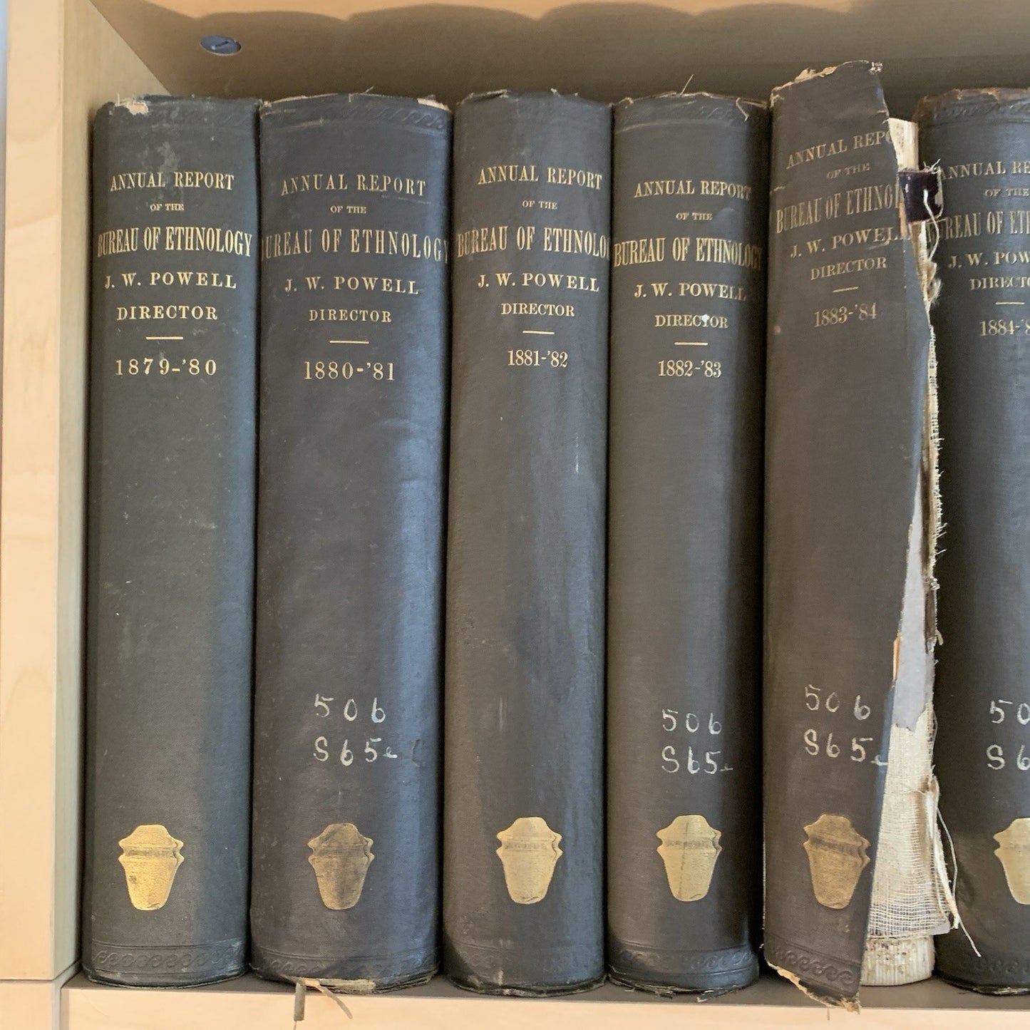 Annual Report of the Bureau of Ethnology / Volumes 1 - 44; 1879 - 1927 (partial)