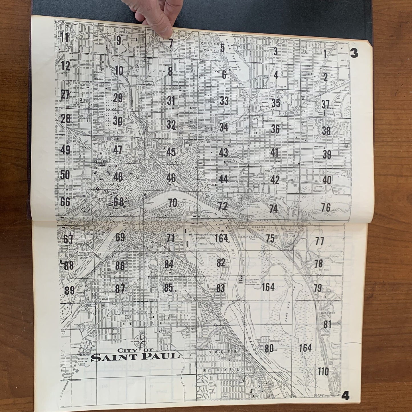 1960 Platbook City of St. Paul, All of Ramsey County Dakota Washington Minnesota