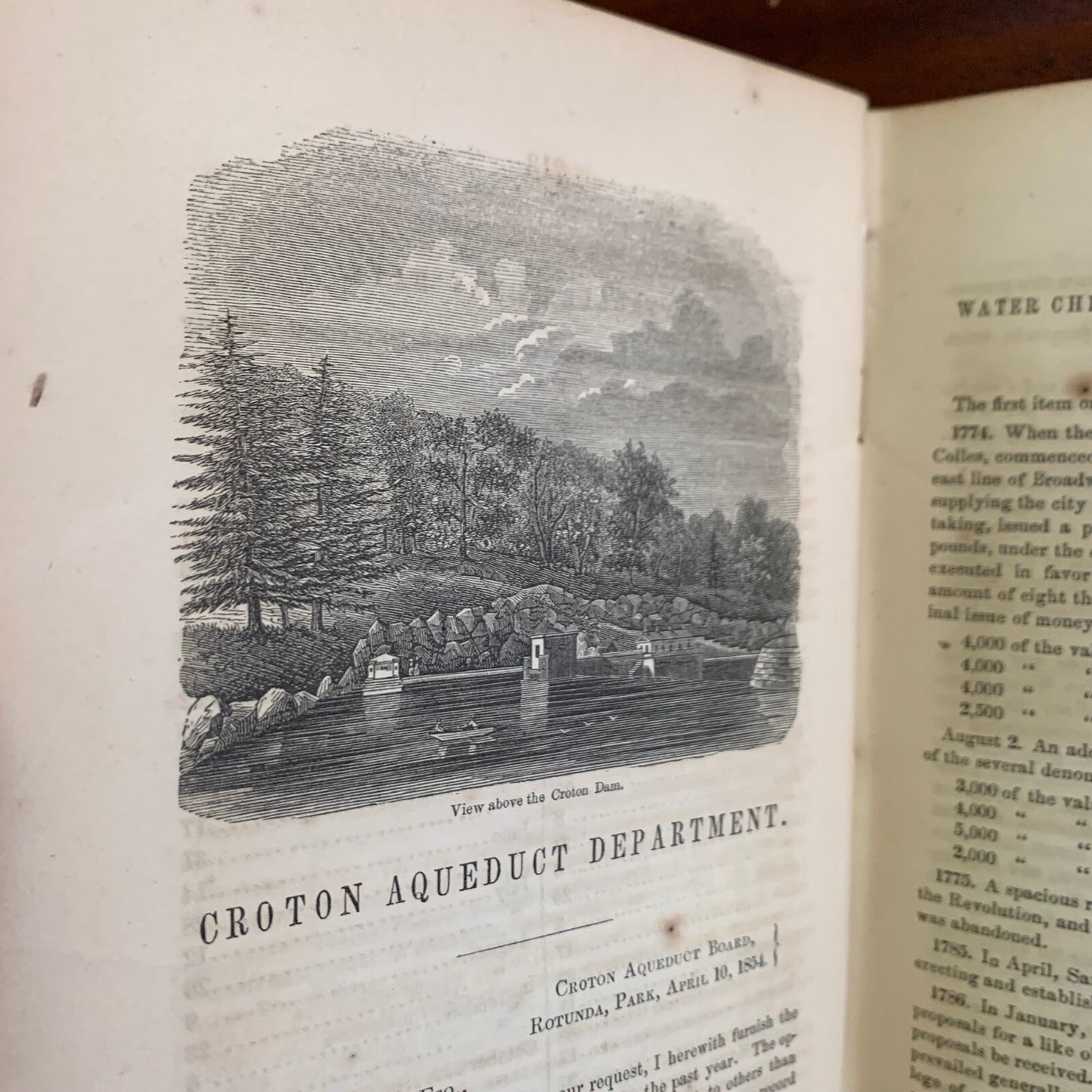 1854 Manual of the Corporation of the City of New York D.T. Valentine Maps