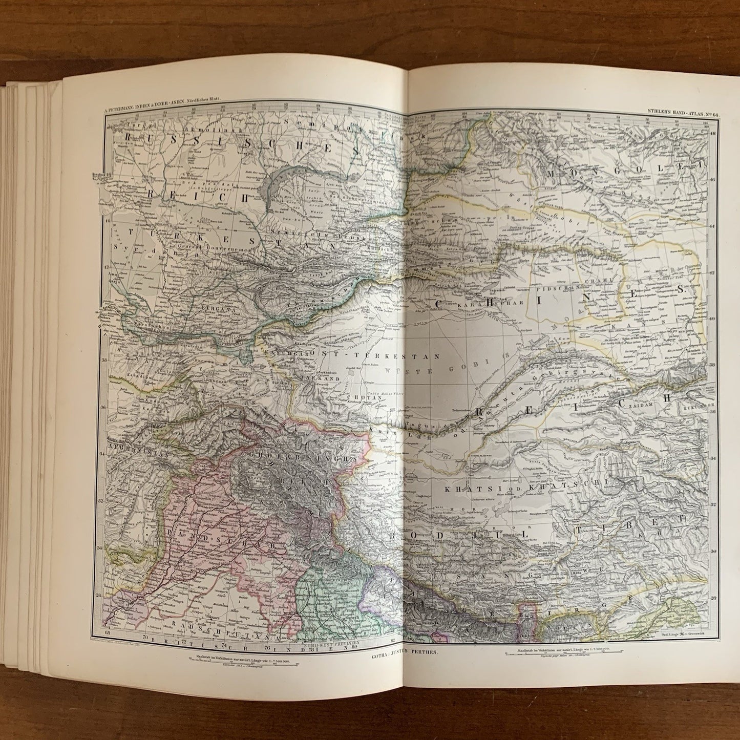 1879 Adolf Stielers Hand Atlas. 95 Maps from Across World