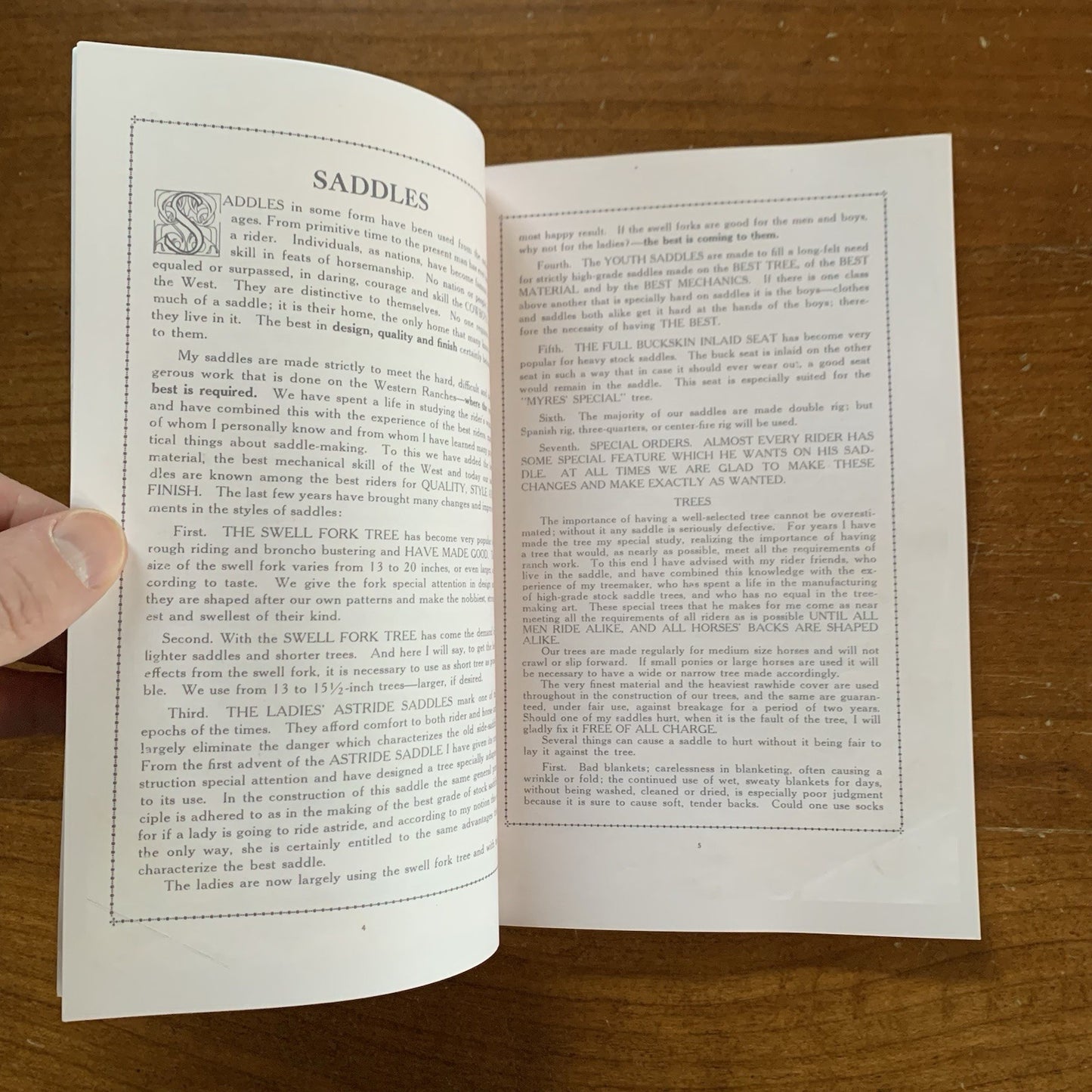 S. D. Myres Saddle Company Catalog, 1916 / Facsimile
