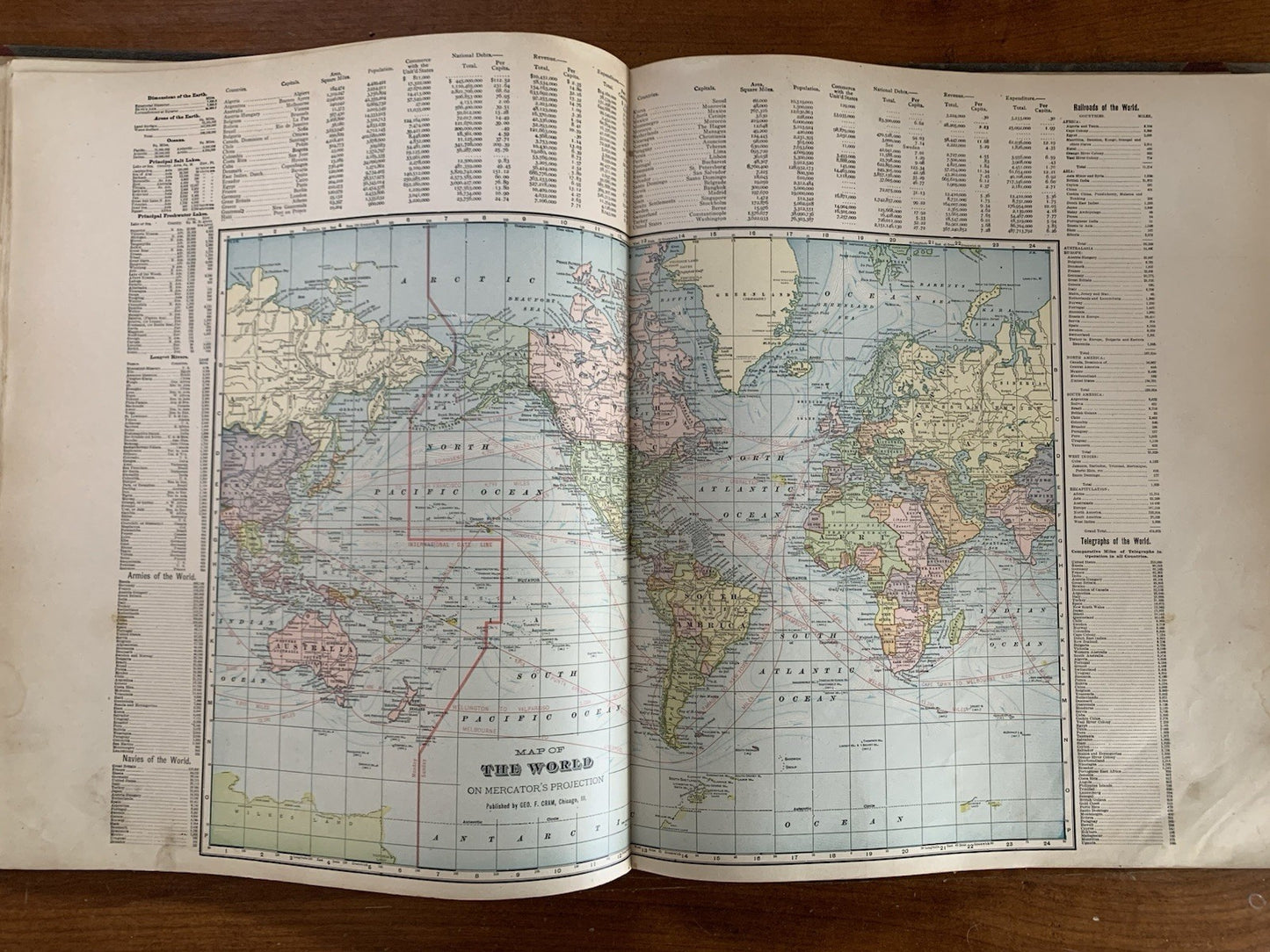 1902 Standard Atlas of Mitchell County Kansas / Plat Map Book