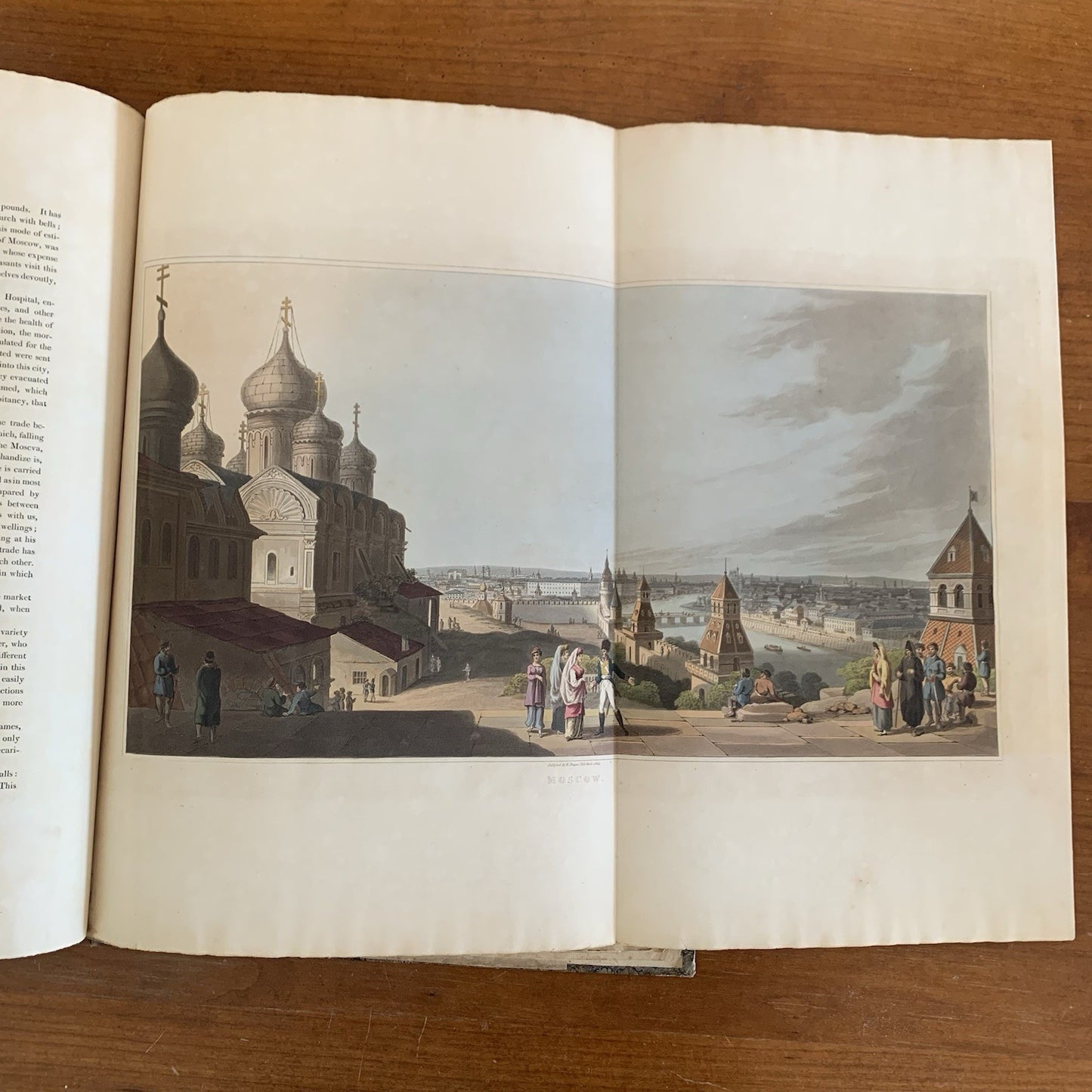 1815 An Illustrated Record of Important Events in the Annals of Europe / Moscow