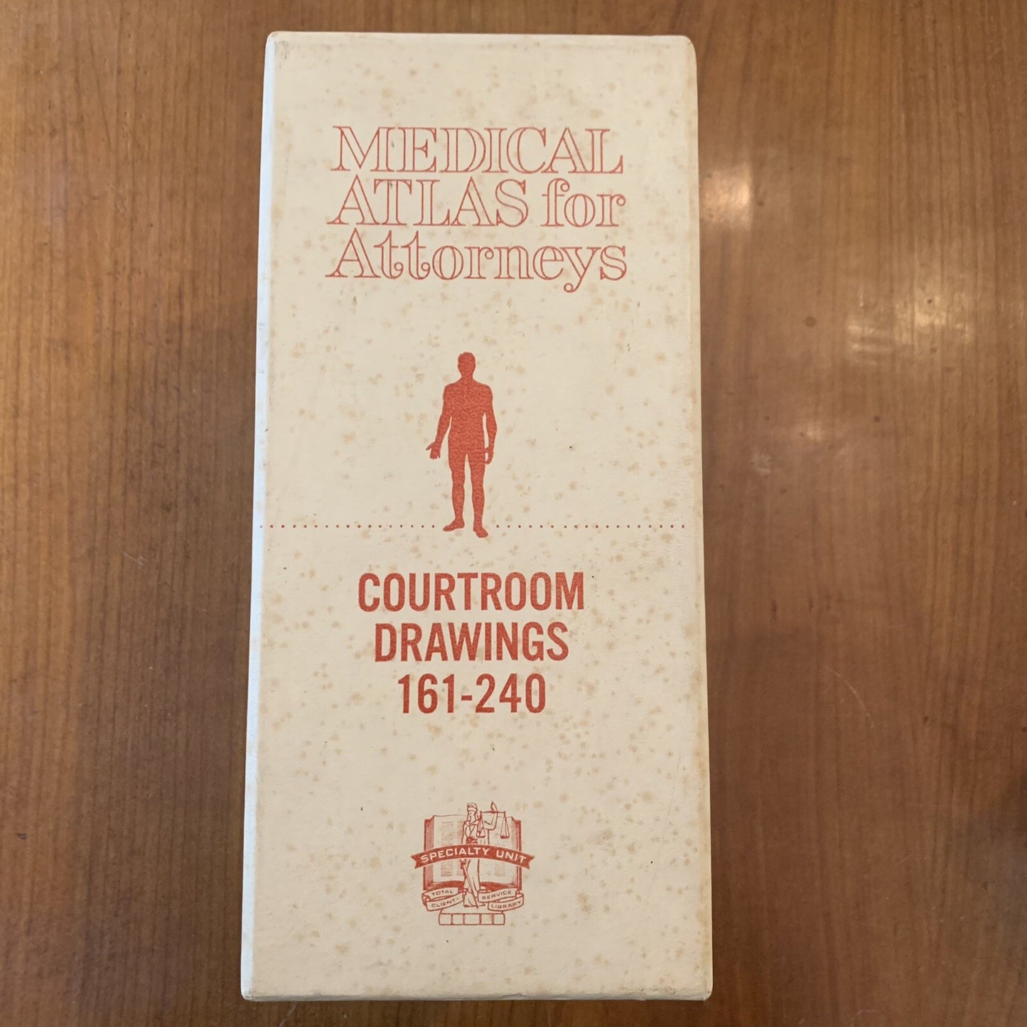 Medical Atlas For Attorneys / Courtroom Drawings / Harold Williams / 1960s Legal