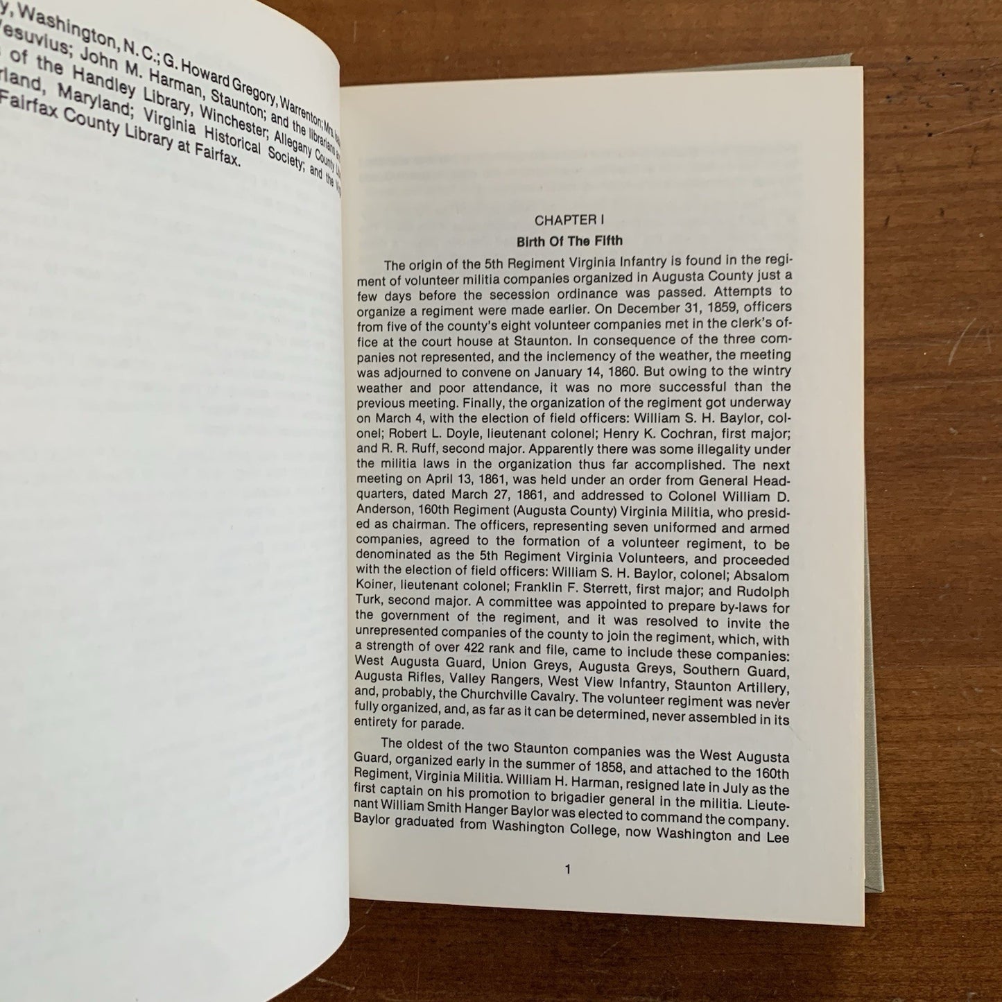 5th Virginia Infantry by Lee A. Wallace Jr. Signed 1st Edition 1988