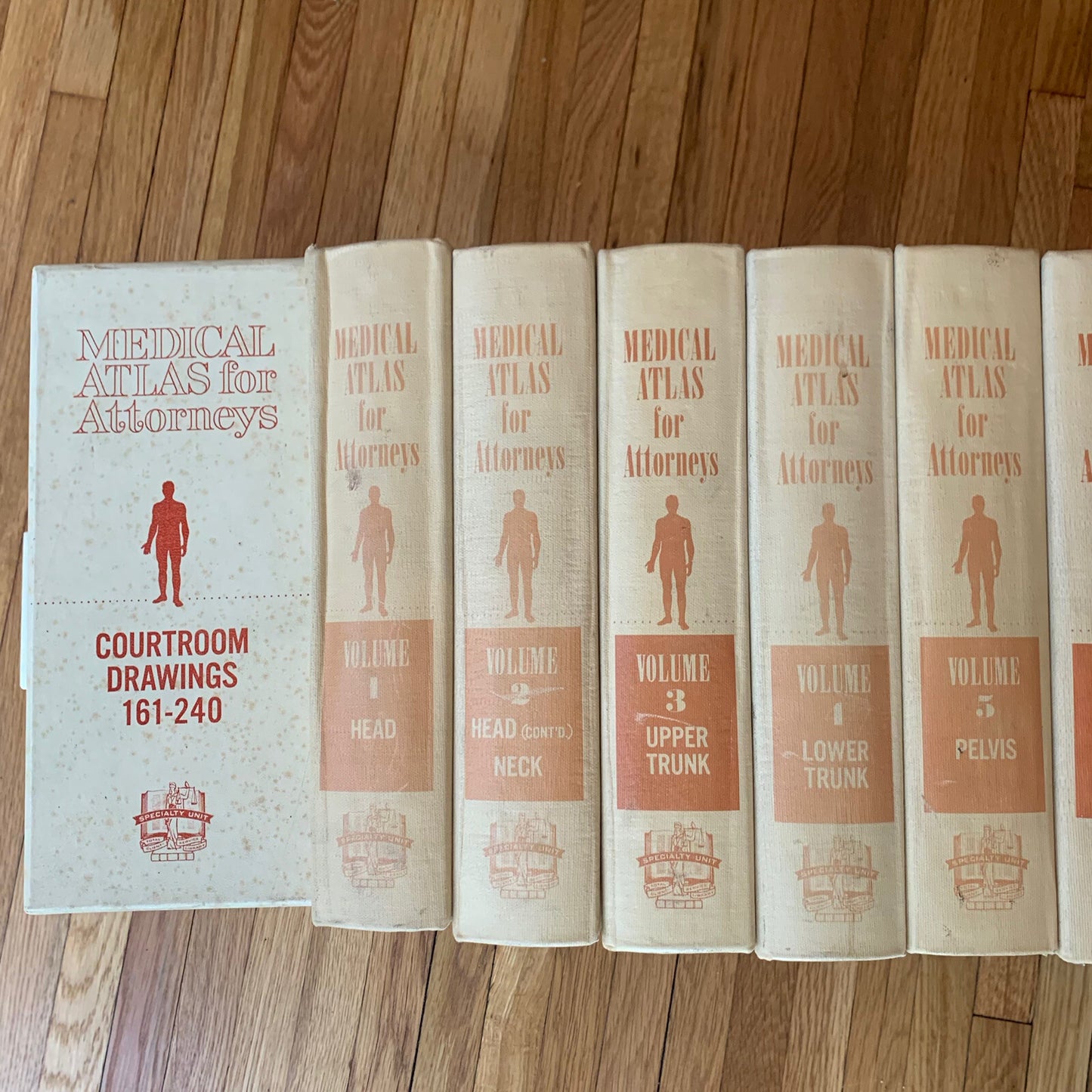 Medical Atlas For Attorneys / Courtroom Drawings / Harold Williams / 1960s Legal