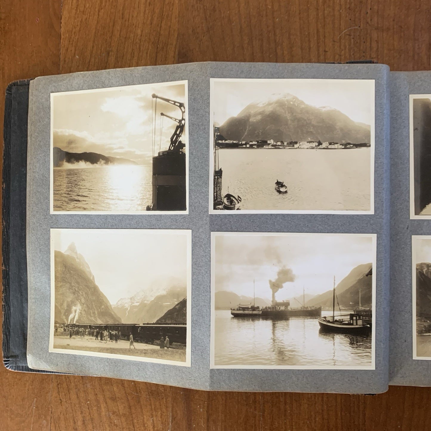 1931 Travel Photo Album by Branson DeCou / Norway Sweden Estonia Russia Denmark