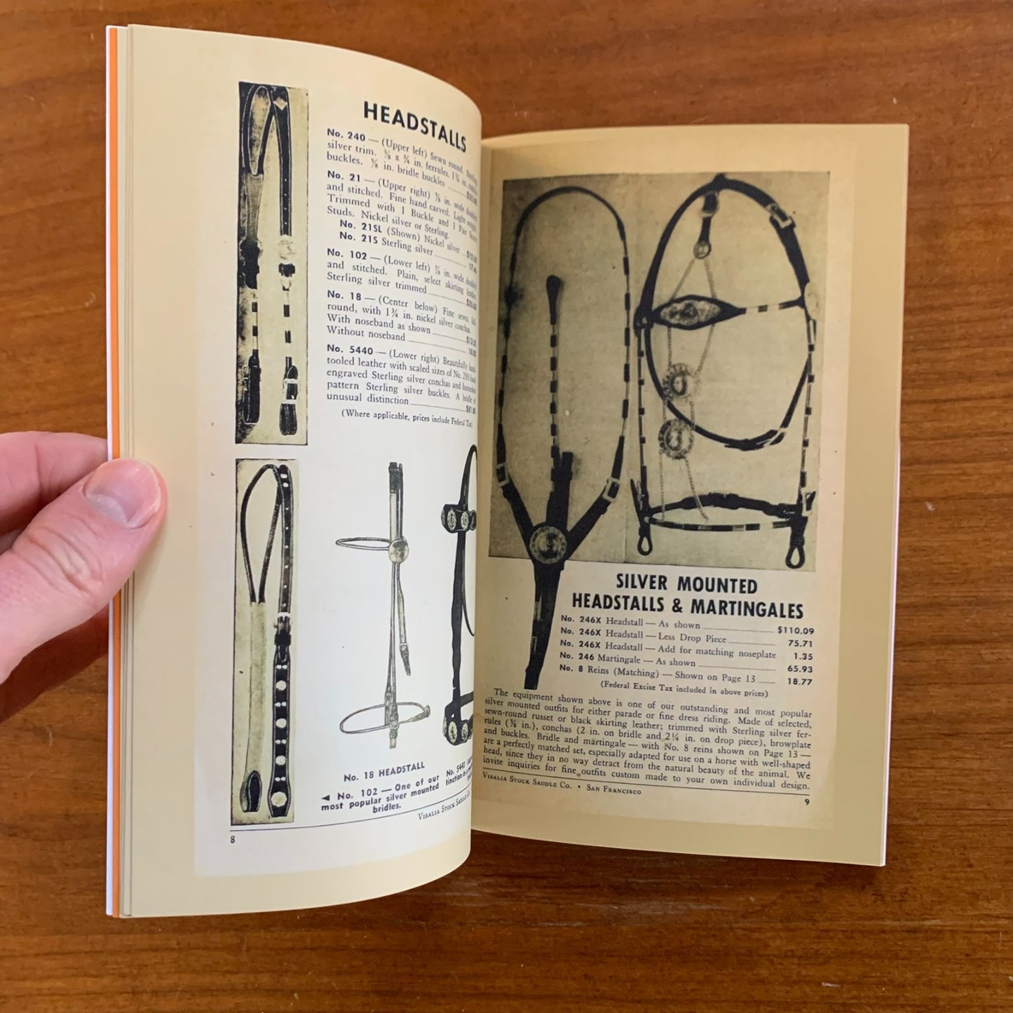 Visalia Stock Saddle Company, San Francisco. Catalog, No. 34 / Facsimile