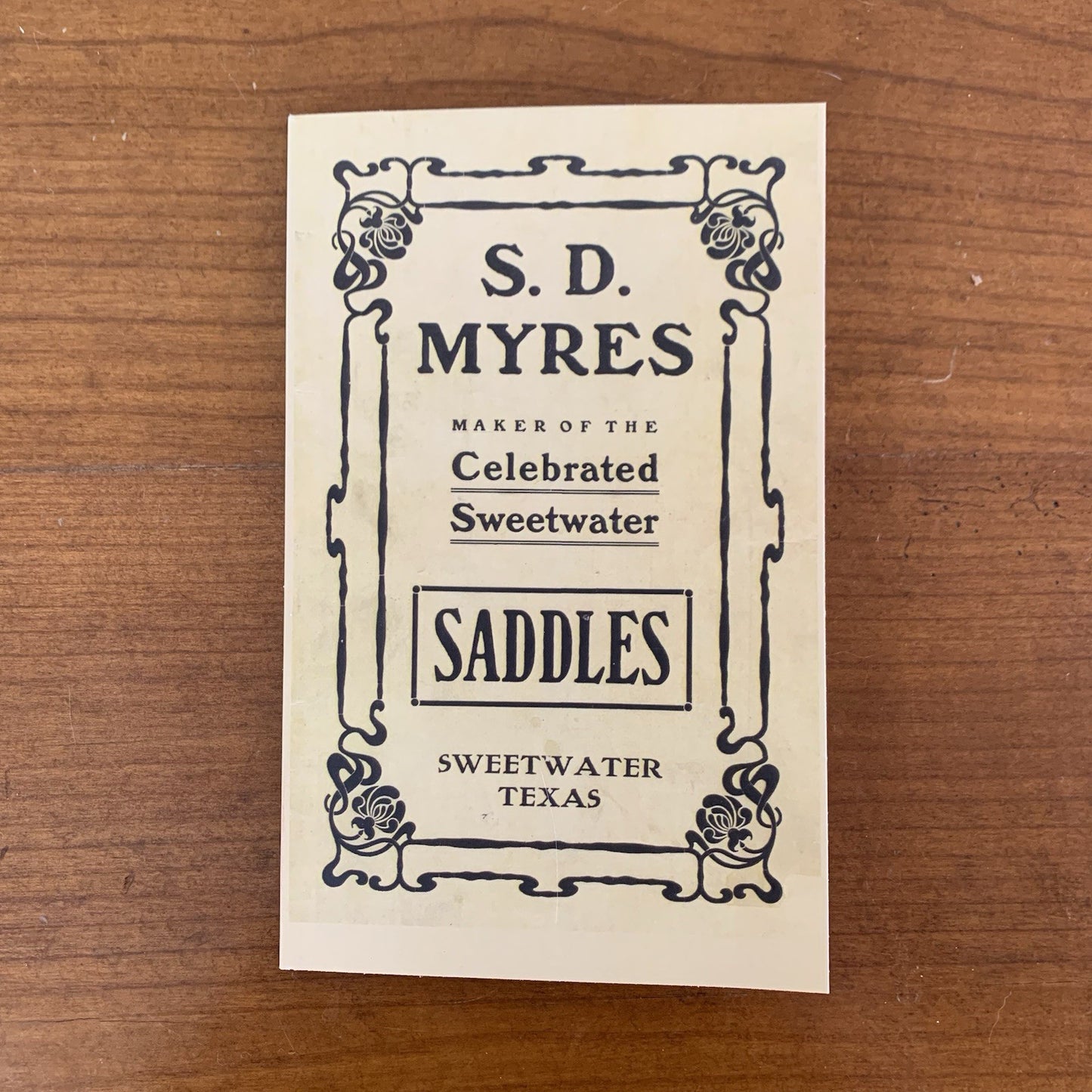 S. D. Myres Saddle Company Catalog, 1907 / Facsimile