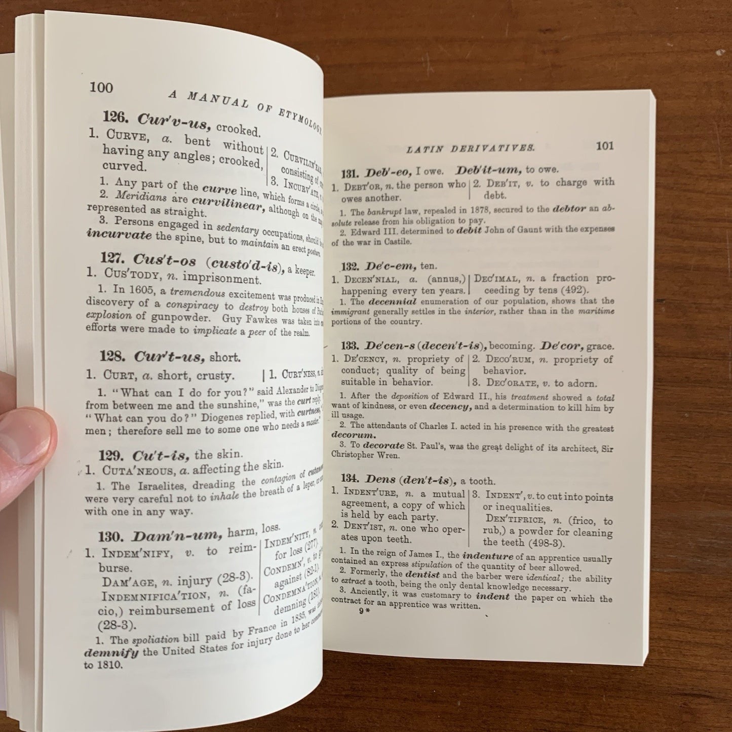 1879 A Manual of Etymology Containing Latin and Greek Derivatives FACSIMILE Webb