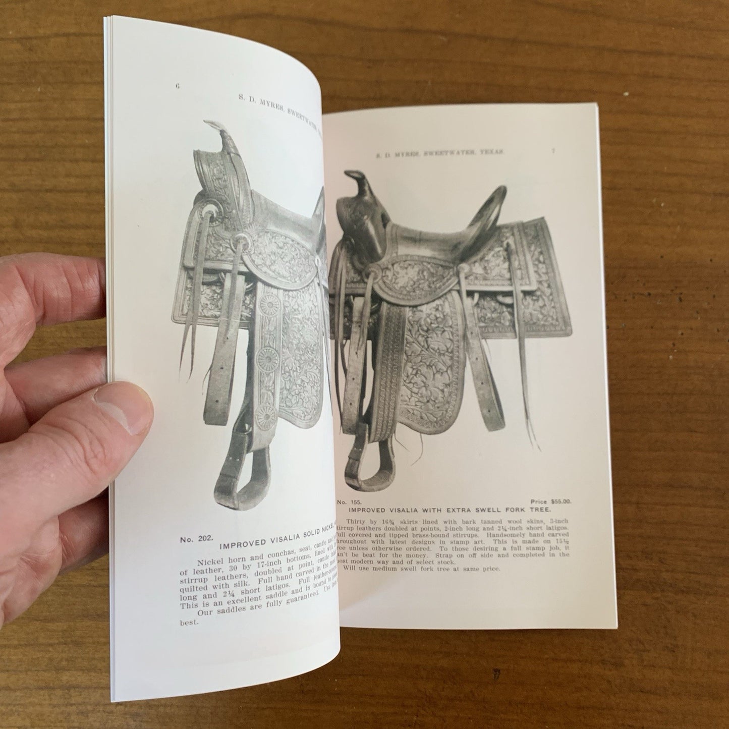 S. D. Myres Saddle Company Catalog, 1907 / Facsimile