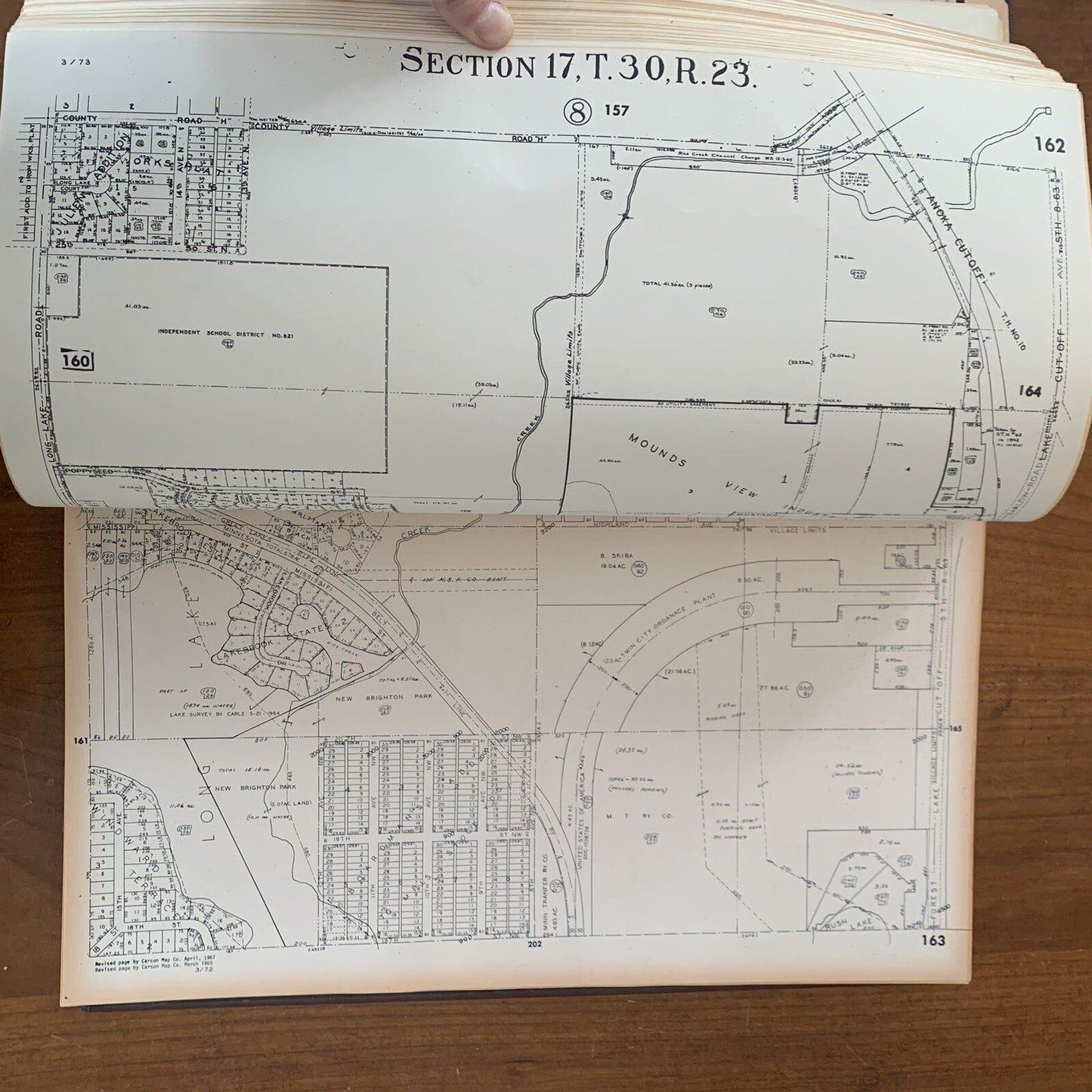 1960 Platbook City of St. Paul, All of Ramsey County Dakota Washington Minnesota