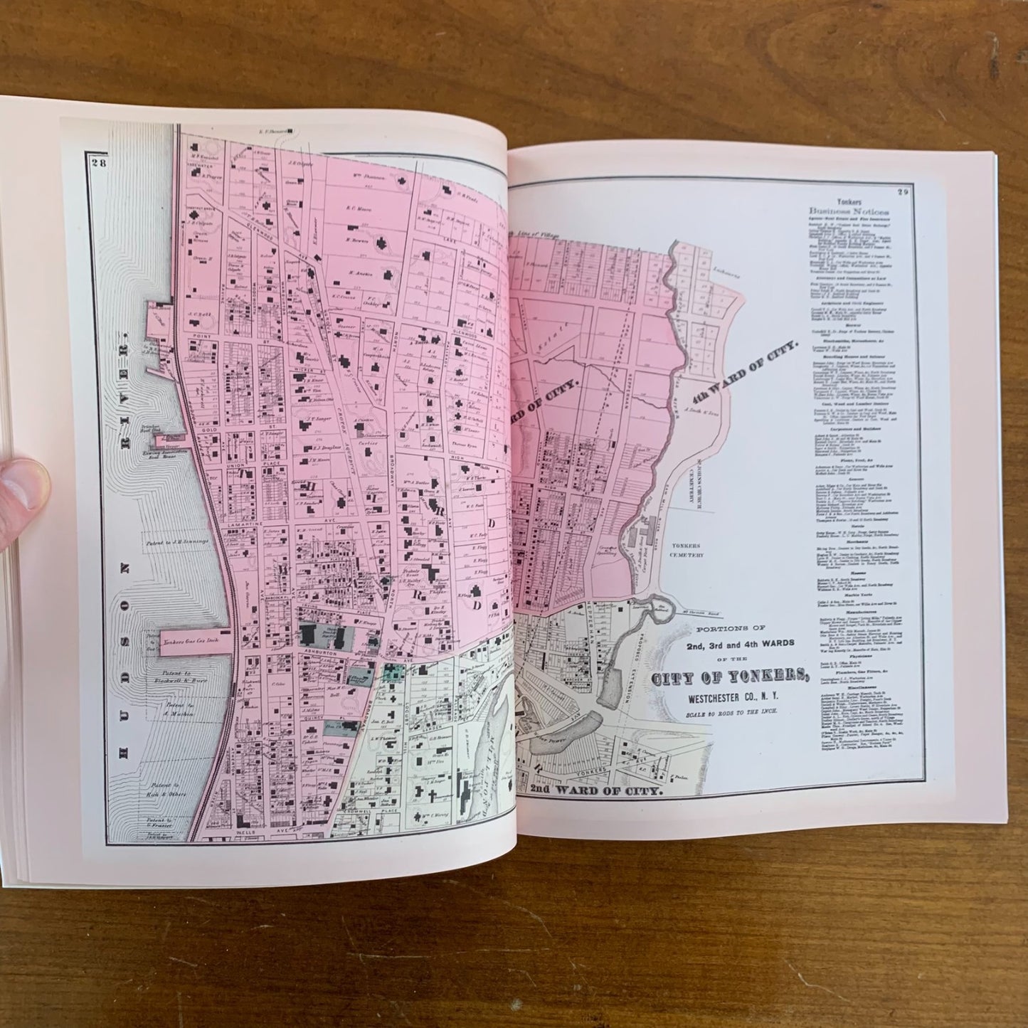 1872 County Atlas Of Westchester New York / Facsimile