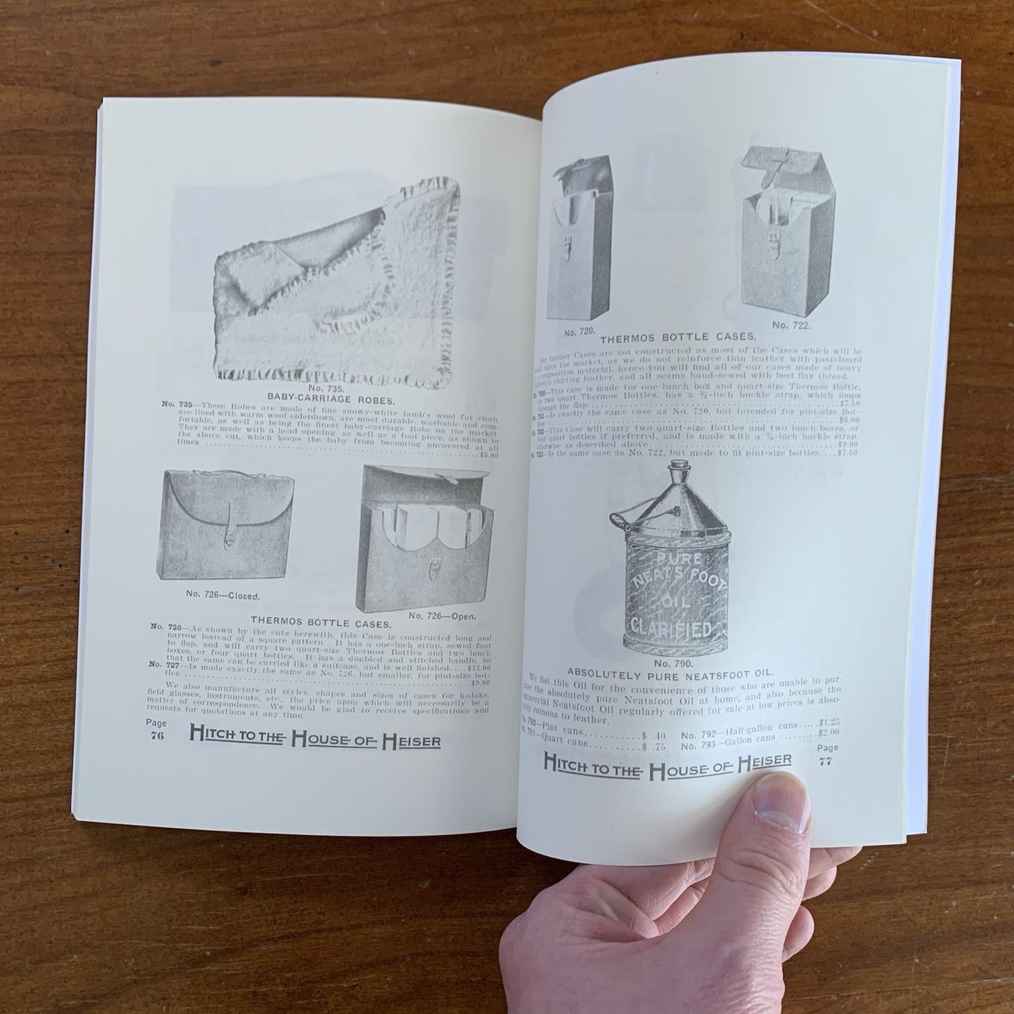The Hermann H. Heiser Saddlery Co. Catalog No. 14 / Facsimile Reprint Saddle