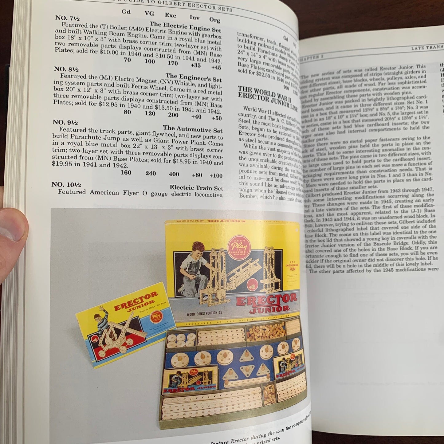 Greenbergs Guide To Gilbert Erector Sets Volume Two 1933 - 1962 William M. Bean