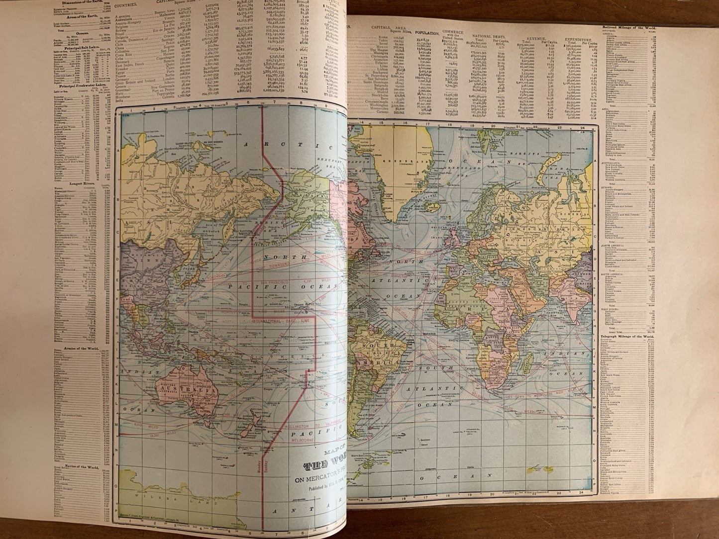 1910 Standard Atlas of Edgar County Illinois Maps Plat Book Directory VERY GOOD