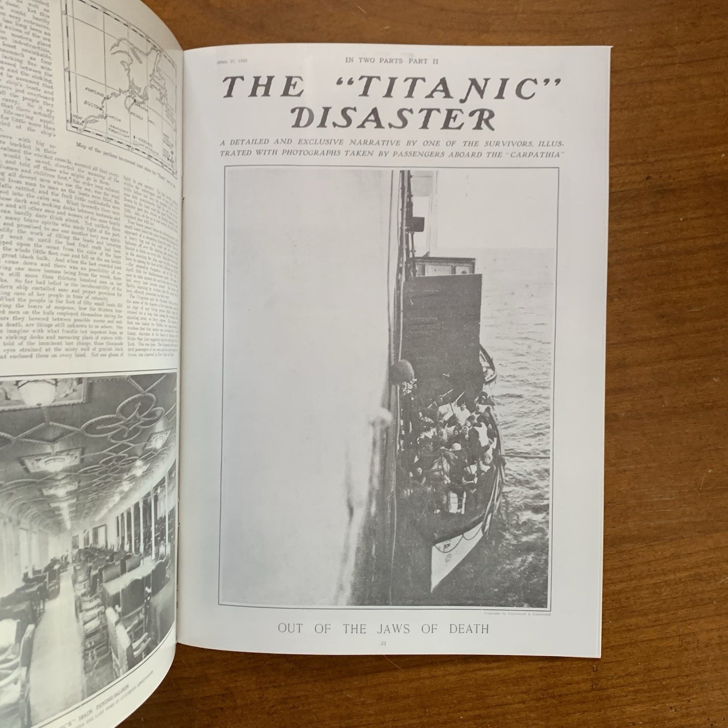 Titanic Sinking Double Issue / Harpers Weekly 1912 FACSIMILE Reprint